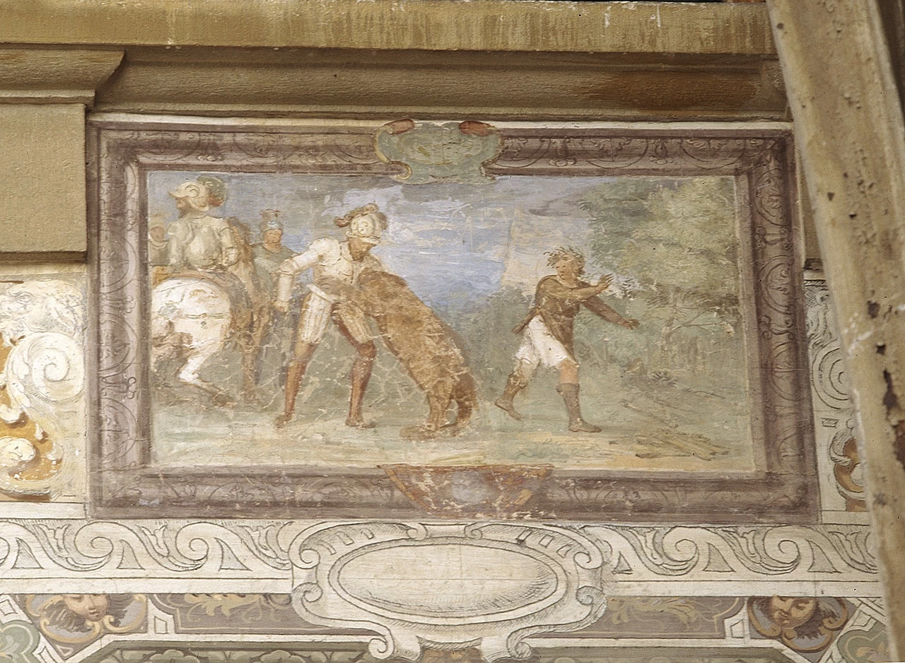 Scena di caccia - Villa medicea della Petraia, Firenze